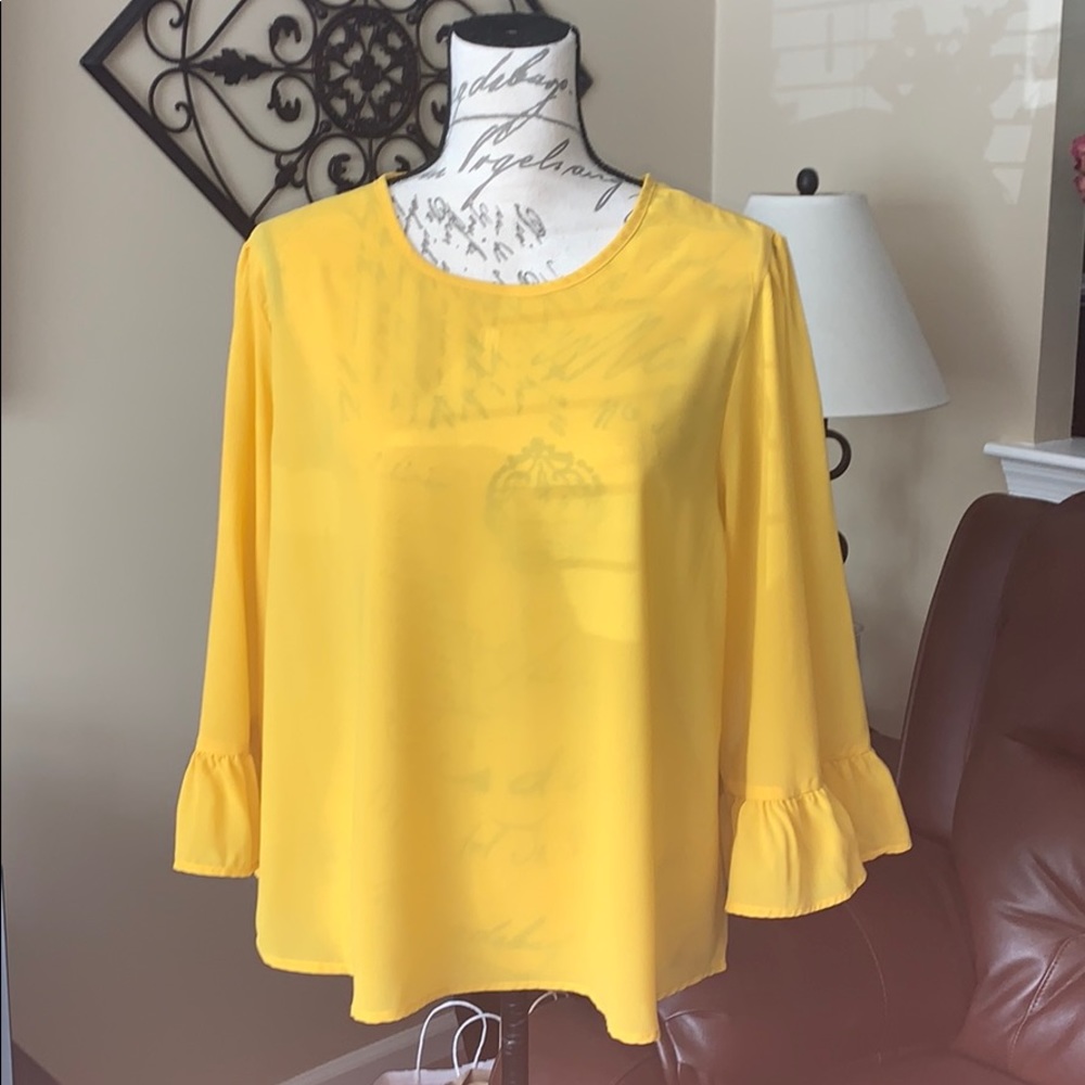 Japna Ruffles sleeved blouse